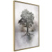 Wall Poster Landscape - Tree With Extensive Roots on a Brown and White Background 148901 additionalThumb 6