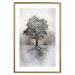 Wall Poster Landscape - Tree With Extensive Roots on a Brown and White Background 148901 additionalThumb 25