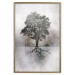 Wall Poster Landscape - Tree With Extensive Roots on a Brown and White Background 148901 additionalThumb 23