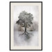 Wall Poster Landscape - Tree With Extensive Roots on a Brown and White Background 148901 additionalThumb 26