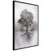 Wall Poster Landscape - Tree With Extensive Roots on a Brown and White Background 148901 additionalThumb 5