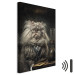Canvas Art Print AI Persian Cat - Portrait of a Fantasy Animal in the Guise of a Professor - Vertical 150101 additionalThumb 8