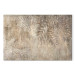 Canvas Sketch of Palm Leaves - Beige Composition With a Plant Motif 151201
