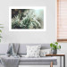 Wall Poster Winter Charm - A Photograph of a Coniferous Twig Covered in Frost 151701 additionalThumb 16