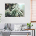 Wall Poster Winter Charm - A Photograph of a Coniferous Twig Covered in Frost 151701 additionalThumb 10