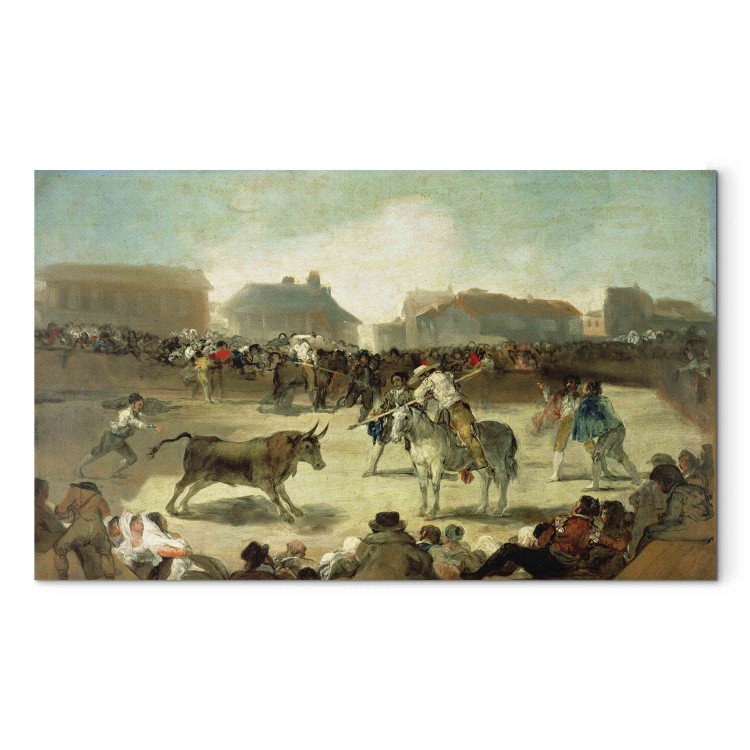 Art Reproduction A Village Bullfight 159001