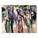 Art Reproduction Blue Parrots 159501