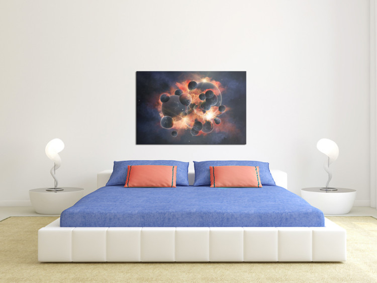 Canvas Art Print Cosmic explosion 50101 additionalImage 3