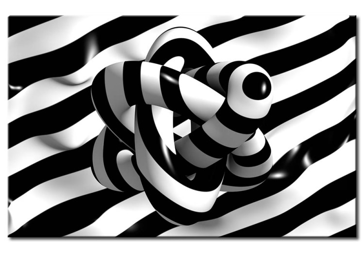 Canvas Print Zebra - weave 56501