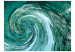 Photo Wallpaper Element of Water - Modern Abstract Water Whirl in Turquoise Color 61001 additionalThumb 1