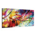 Canvas Tangle of Colors (1-piece) - Colorful Composition with Abstraction 106211 additionalThumb 2