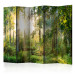 Room Separator Untamed Nature II - forest landscape against sunlight 108411