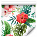 Wallpaper Tropical Flowers (Red) 108511 additionalThumb 6