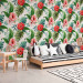 Wallpaper Tropical Flowers (Red) 108511 additionalThumb 9