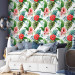 Wallpaper Tropical Flowers (Red) 108511 additionalThumb 10