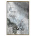 Wall Poster Inspire someone today - abstraction with texts on a marble texture 116311 additionalThumb 16