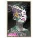 Wall Poster Colorful Portrait - colorful abstract composition with a woman's face 117211 additionalThumb 16