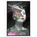 Wall Poster Colorful Portrait - colorful abstract composition with a woman's face 117211 additionalThumb 18