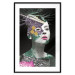 Wall Poster Colorful Portrait - colorful abstract composition with a woman's face 117211 additionalThumb 15