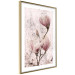 Poster Mature Magnolia - vintage composition with flowers on a pastel background 118611 additionalThumb 6