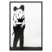 Poster Cops' Kiss - graffiti with two men in Banksy style 119211 additionalThumb 16