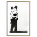 Poster Cops' Kiss - graffiti with two men in Banksy style 119211 additionalThumb 20