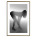 Poster Sensual Mist - black and white composition with a leaning woman 121911 additionalThumb 14