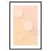 Poster Three Circles - geometric figures shaped as circles on pastel background 123811 additionalThumb 17