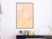 Poster Three Circles - geometric figures shaped as circles on pastel background 123811 additionalThumb 7