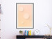 Poster Three Circles - geometric figures shaped as circles on pastel background 123811 additionalThumb 22