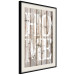 Poster Retro: Home - white English text on a background of wooden planks 125711 additionalThumb 3