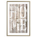 Poster Retro: Home - white English text on a background of wooden planks 125711 additionalThumb 14