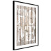 Poster Retro: Home - white English text on a background of wooden planks 125711 additionalThumb 13