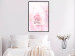 Wall Poster World of Roses - natural pink flower with English text 126211 additionalThumb 10