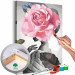 Paint by Number Kit Rose and Fur 127211