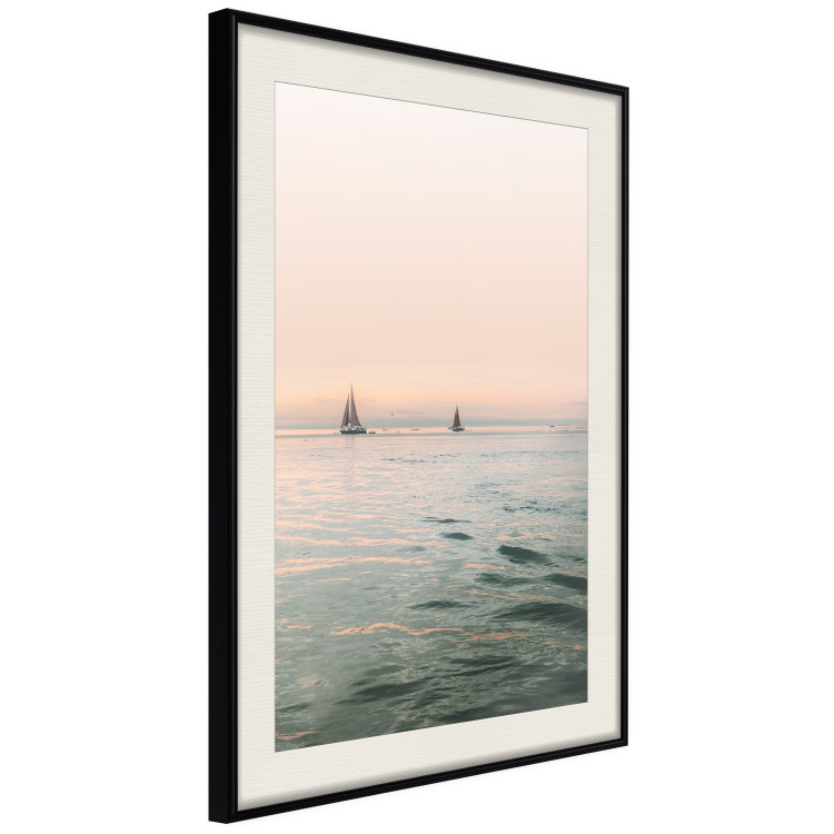 Wall Poster Southern Breeze - seascape with sailboats against sunset backdrop 129611 additionalImage 13