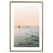 Wall Poster Southern Breeze - seascape with sailboats against sunset backdrop 129611 additionalThumb 14