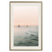 Wall Poster Southern Breeze - seascape with sailboats against sunset backdrop 129611 additionalThumb 20