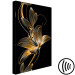 Canvas Lily's Delicacy (1-piece) Vertical - abstract botanical motif 130311 additionalThumb 6