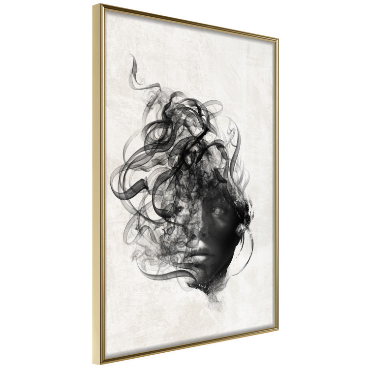 Poster Scattered Thoughts - female face depicted in an abstract motif 131911 additionalImage 10