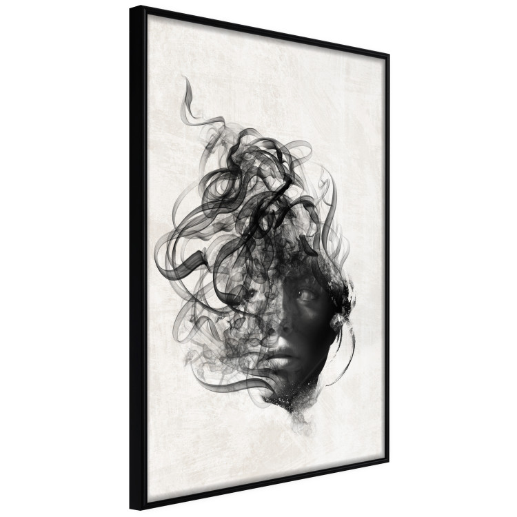 Poster Scattered Thoughts - female face depicted in an abstract motif 131911 additionalImage 11