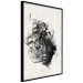 Poster Scattered Thoughts - female face depicted in an abstract motif 131911 additionalThumb 11