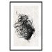 Poster Scattered Thoughts - female face depicted in an abstract motif 131911 additionalThumb 15