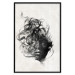 Poster Scattered Thoughts - female face depicted in an abstract motif 131911 additionalThumb 16