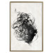 Poster Scattered Thoughts - female face depicted in an abstract motif 131911 additionalThumb 17