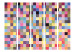 Folding Screen Full Spectrum II (5-piece) - geometric multicolored mosaic 132711 additionalThumb 3