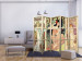 Room Divider Alphonse Mucha: Women II (5-piece) - colorful pattern with inscriptions 133311 additionalThumb 8