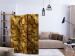 Folding Screen Golden Leaves - luxurious plant composition created from golden leaves 133811 additionalThumb 4