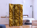 Folding Screen Golden Leaves - luxurious plant composition created from golden leaves 133811 additionalThumb 2