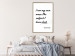 Poster Be Your Muse - black English quotes on a white background 134211 additionalThumb 5